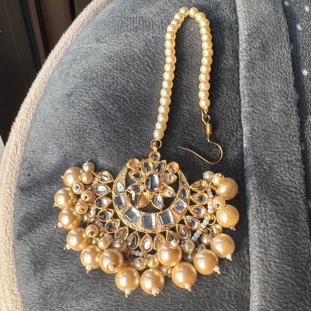 Gold forehead jewelry sales