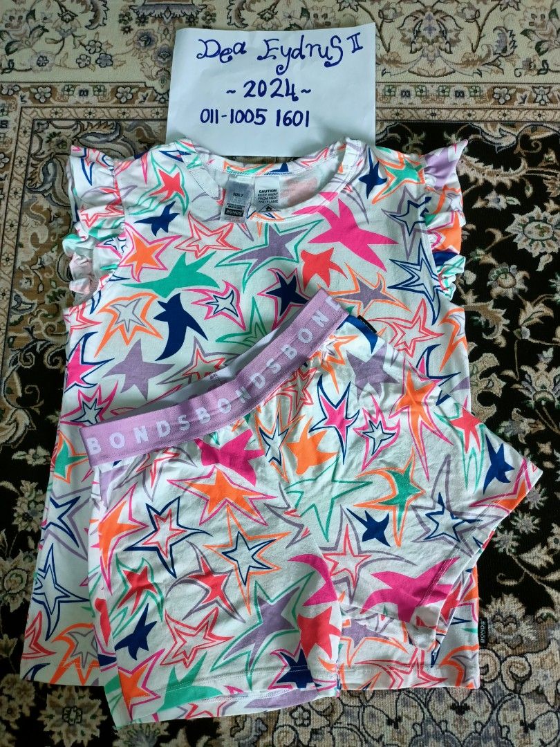 Frill pjs sz7 Babies Kids Babies Kids Fashion on Carousell