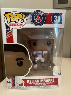 Funko Pop Football PSG Kylian Mbappe 31 White Jersey Paris Saint