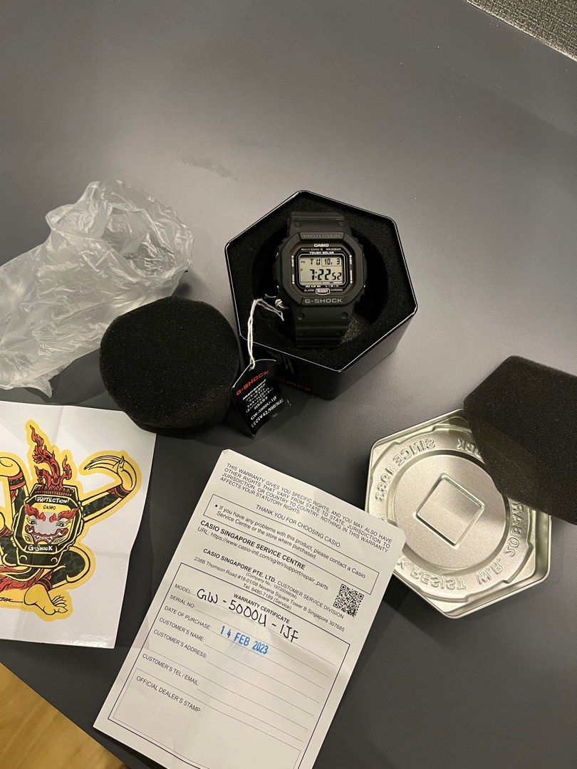 Service centre clearance g shock