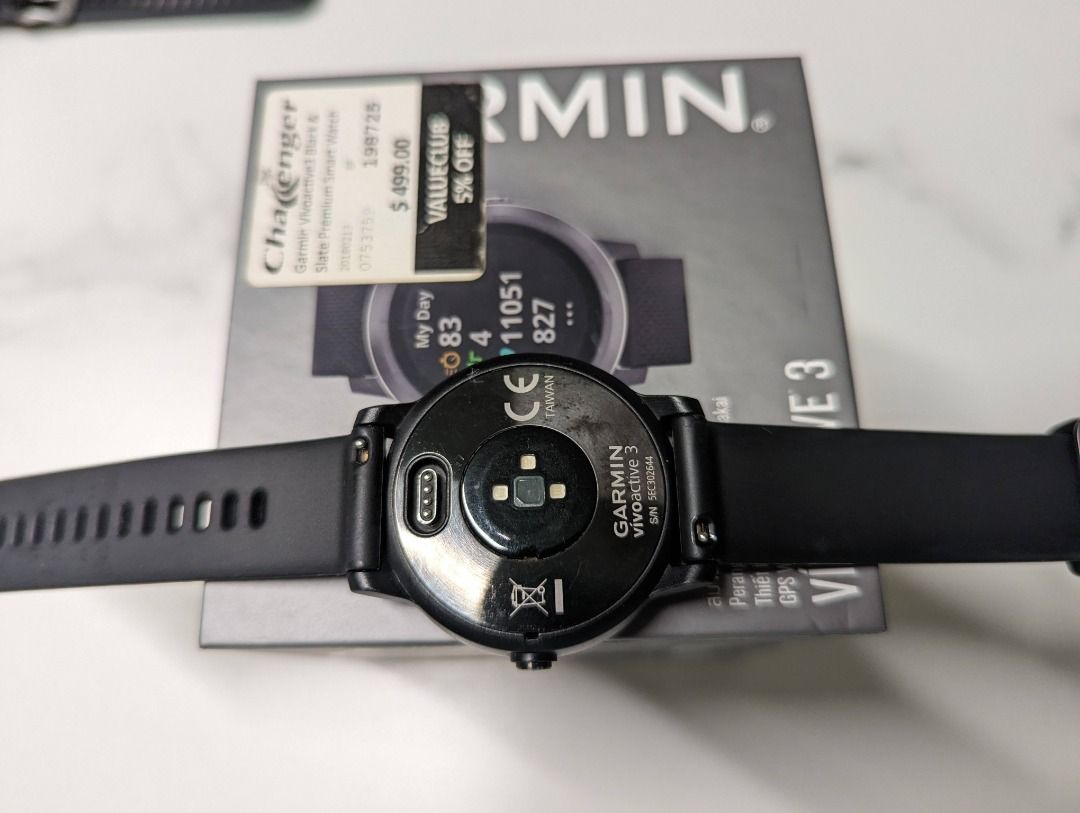 Vivoactive 3 2025 music serial number