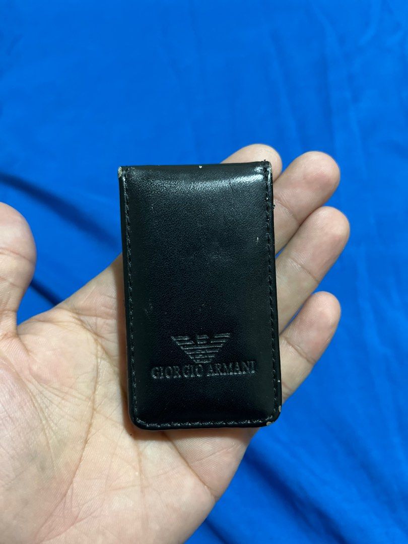 Armani money clip new arrivals