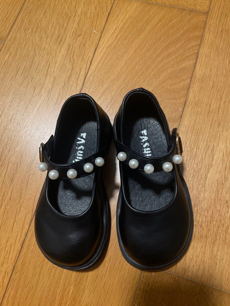 Girls black hotsell dress shoes