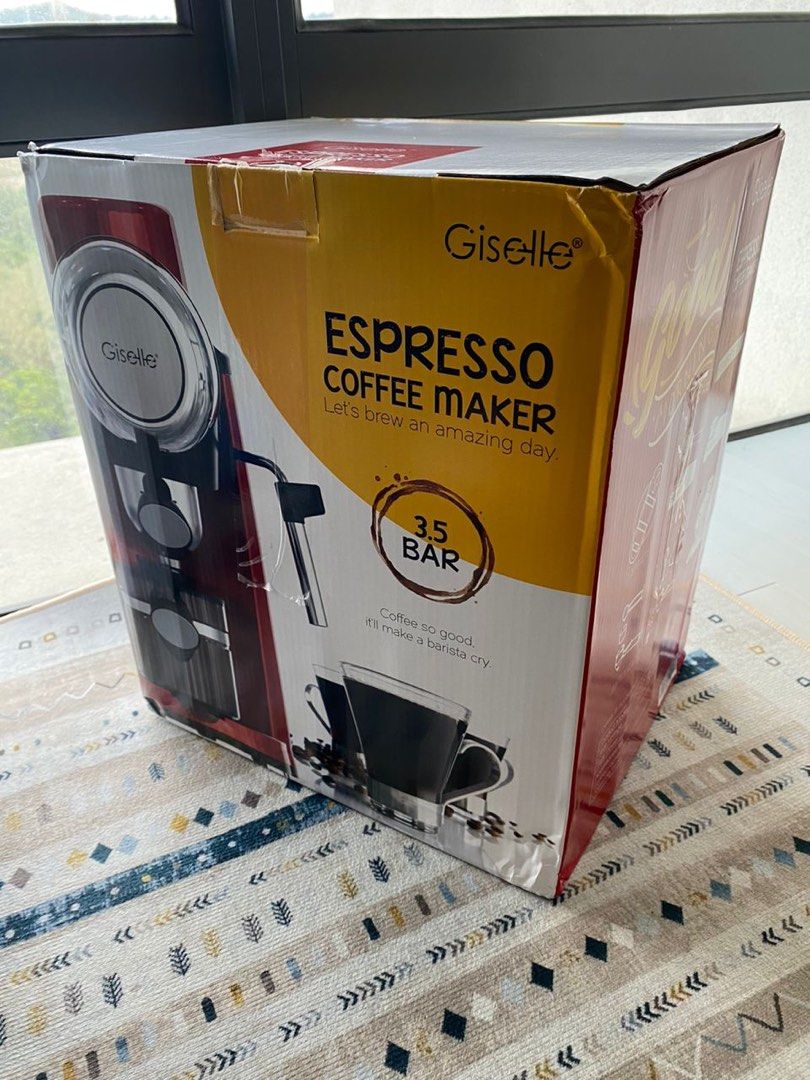 Giselle Espresso Coffee Milk Bubble Maker Machine, TV & Home Appliances