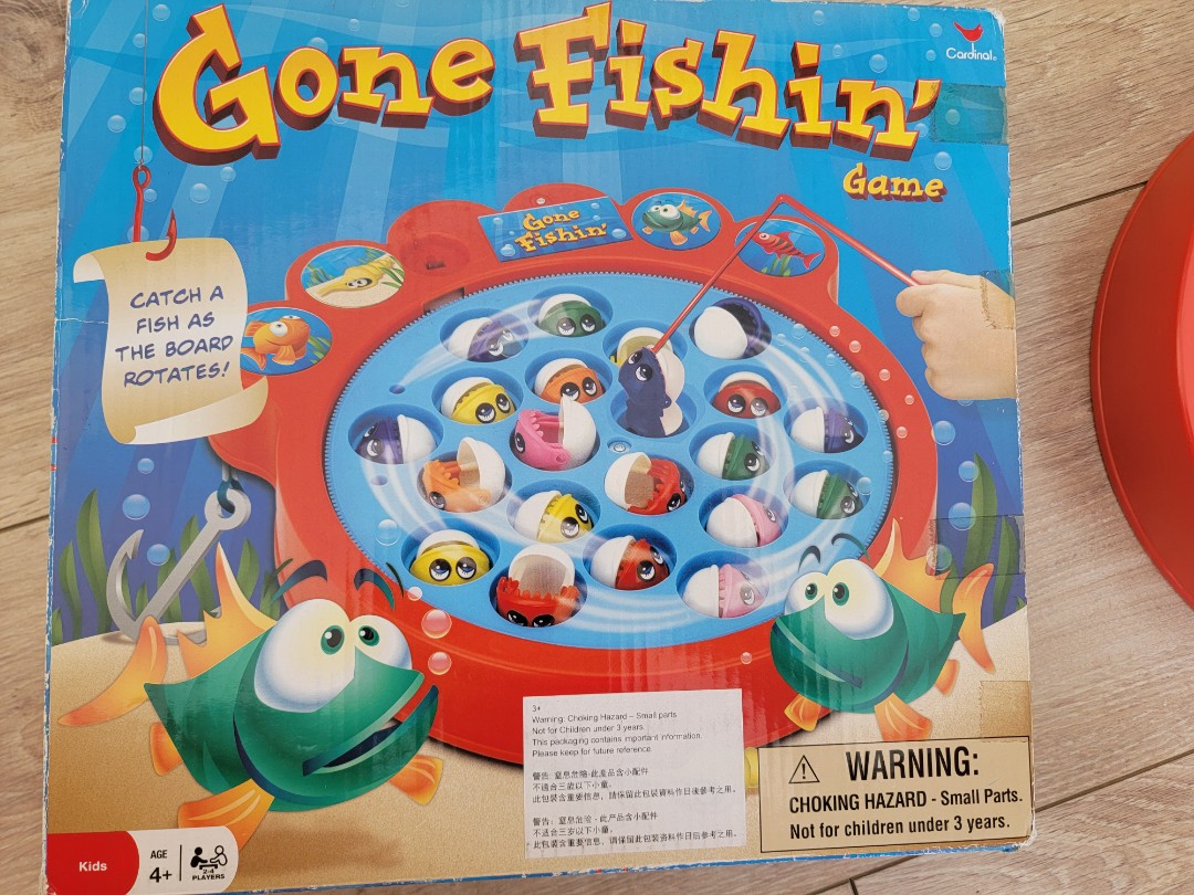 Gone fishing 釣魚, 興趣及遊戲, 玩具& 遊戲類- Carousell