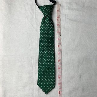 Green Fish Kids Strap Necktie