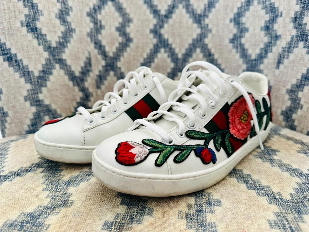 Gucci sales floral shoes
