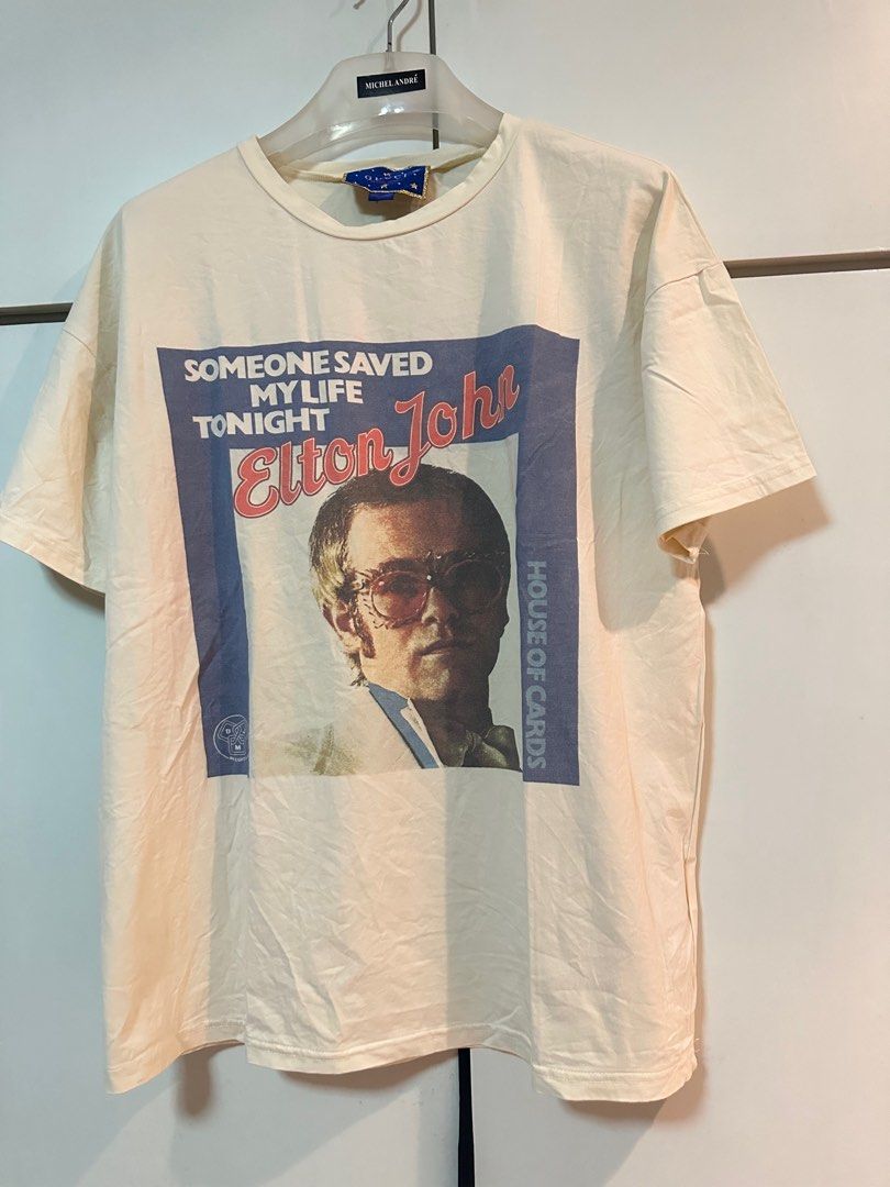 Gucci elton john t shirt clearance