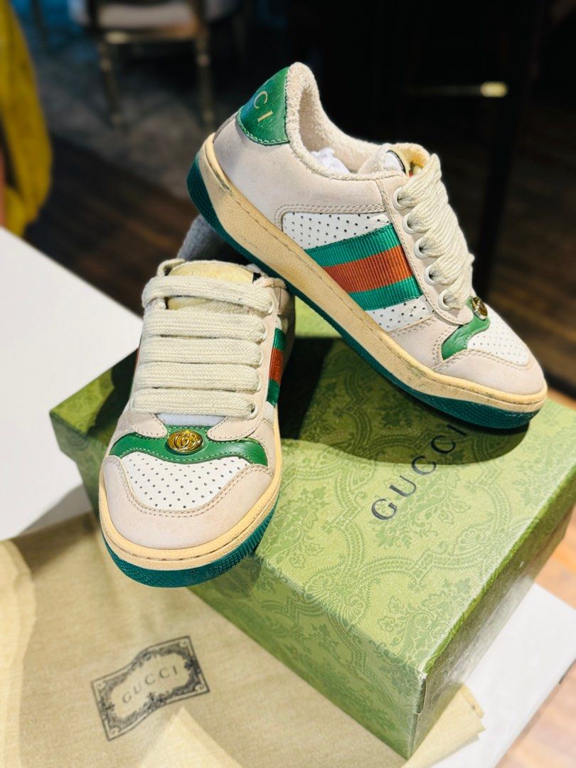 Gucci Kids Screener Sneakers