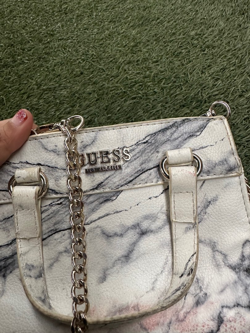 Guess marble purse best sale