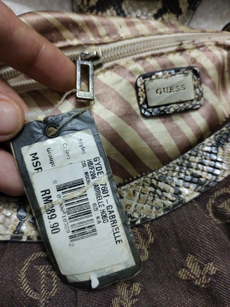 Guess bag new arrivals fake vs real