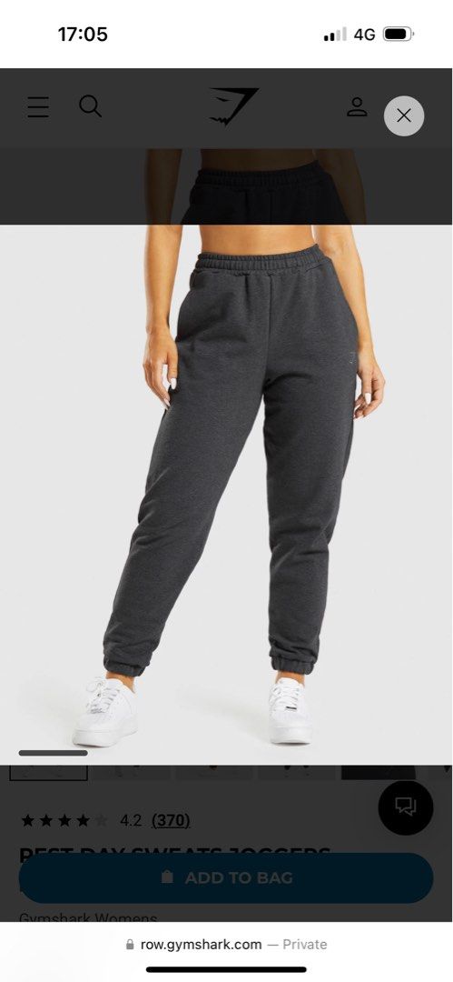 Gymshark Rest Day Sweat Joggers, Women's Fashion, Activewear on
