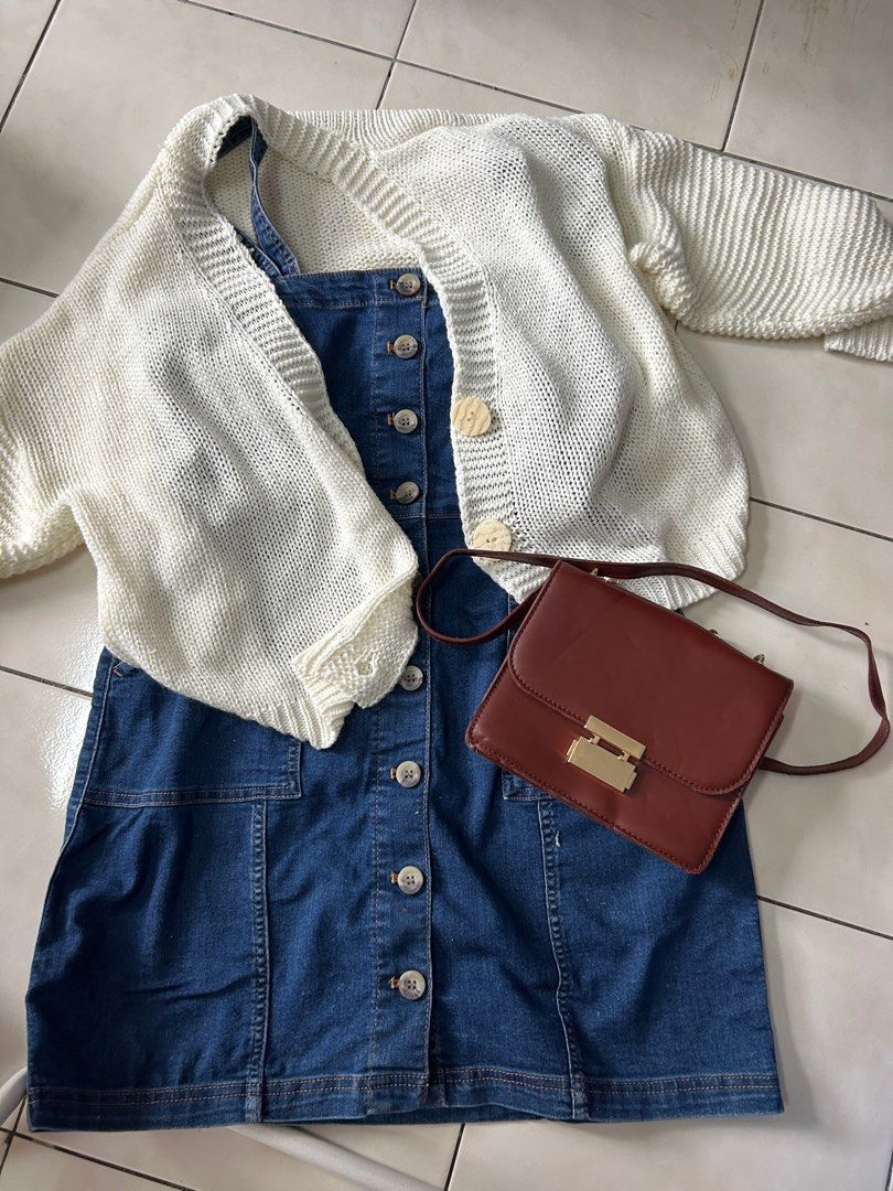 H&m jeans dress hotsell
