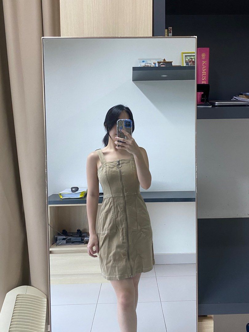 H&m top zip dress
