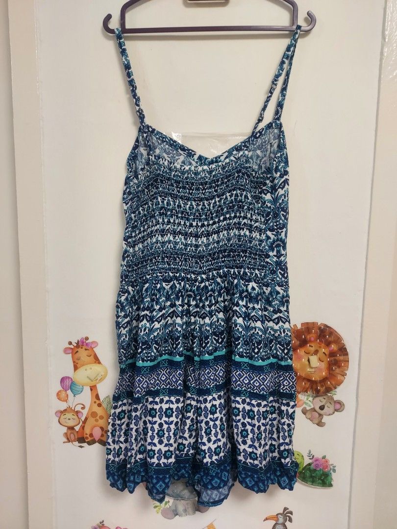 Hollister hot sale blue romper