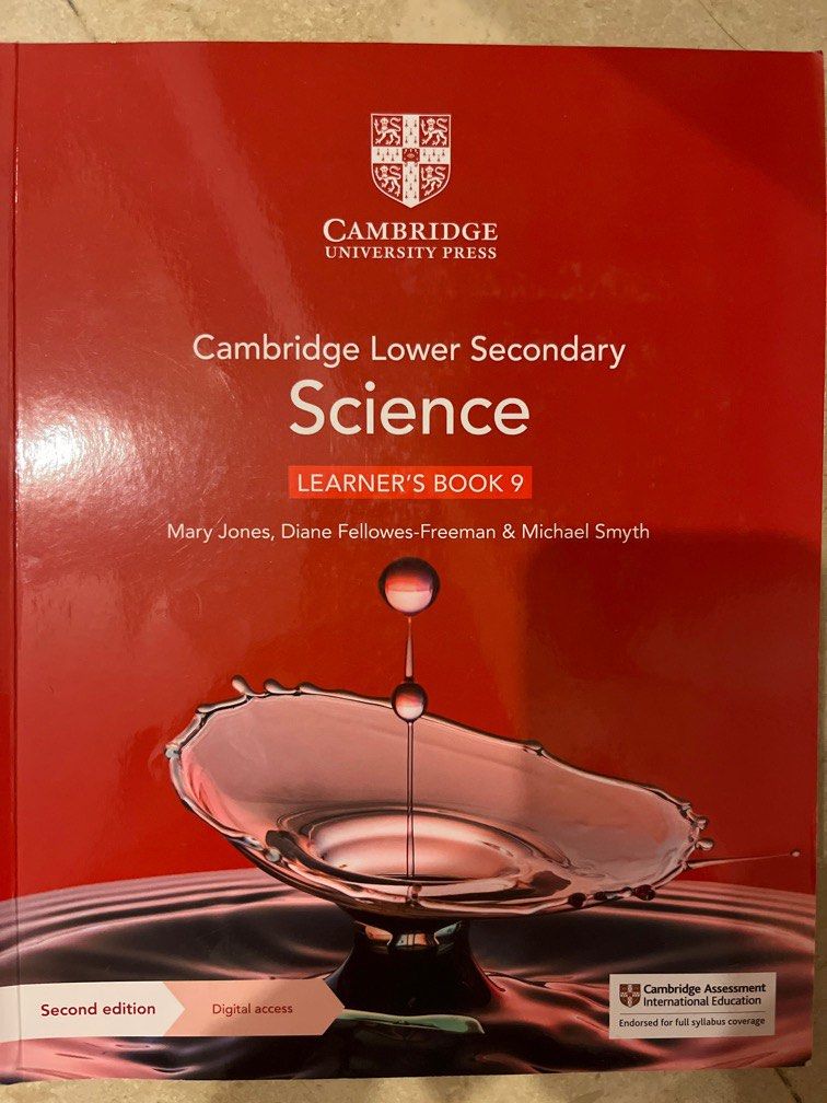 Igcse cambridge lower secondary science learner s book 9 textbook and