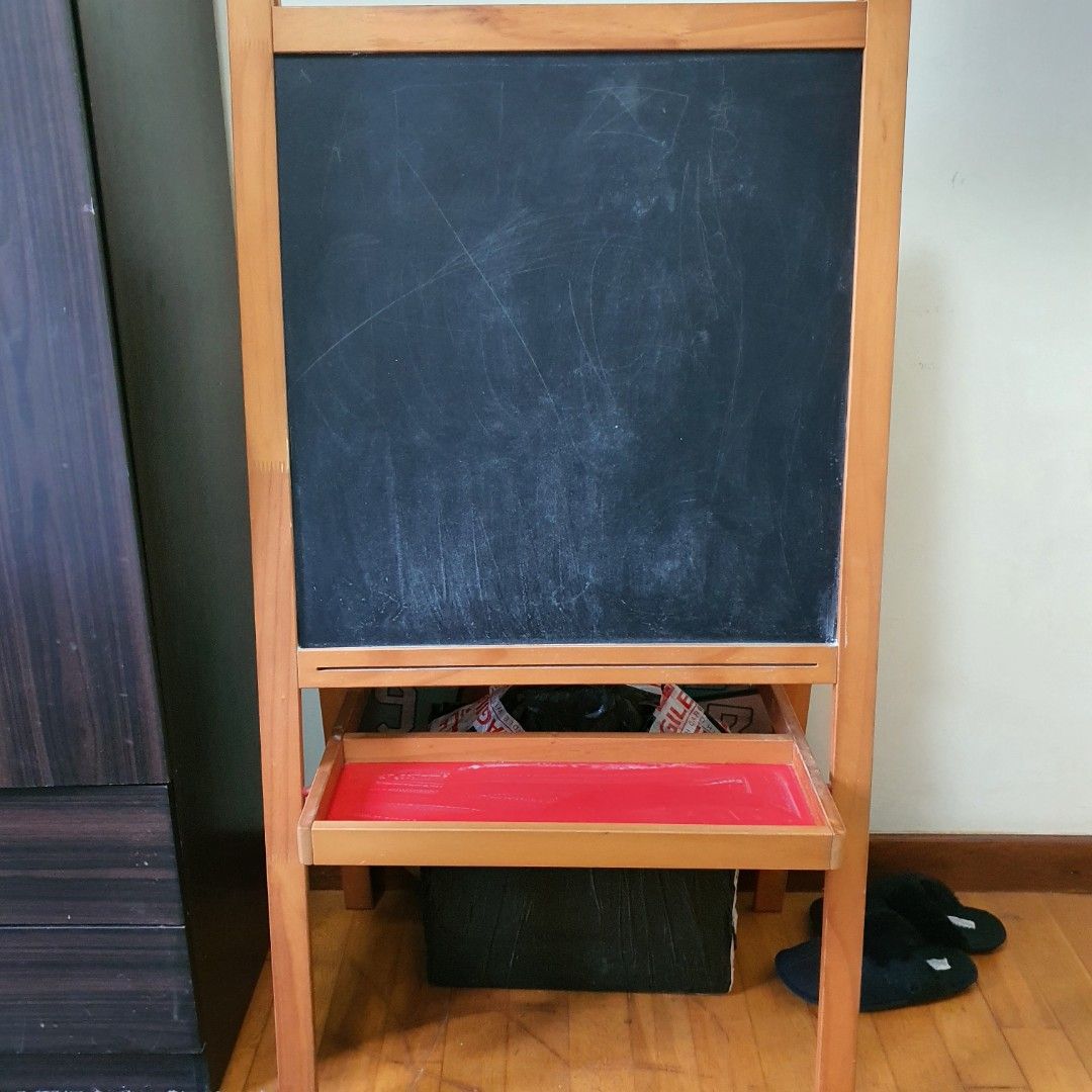 Ikea Blackboard / Chalkboard / Whiteboard, Furniture & Home Living