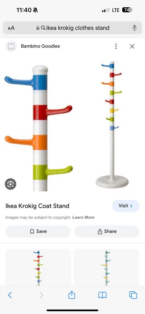 Ikea kids sales coat rack