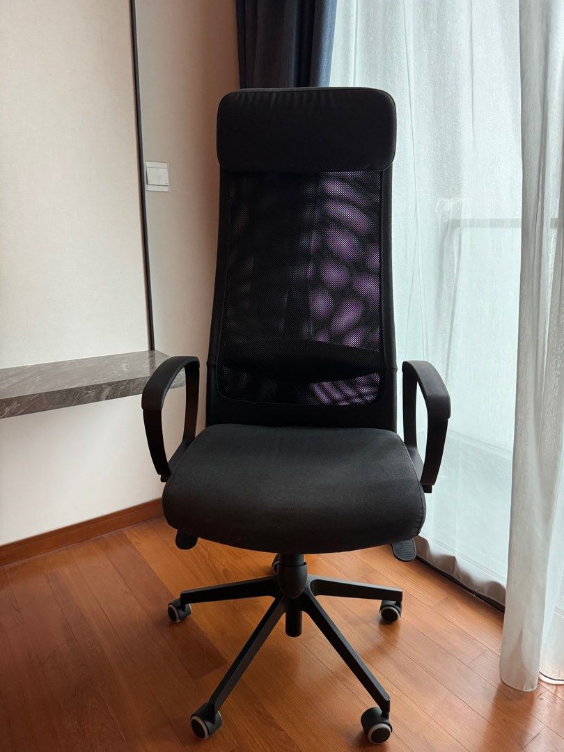 IKEA Markus Furniture Home Living Furniture Chairs on Carousell