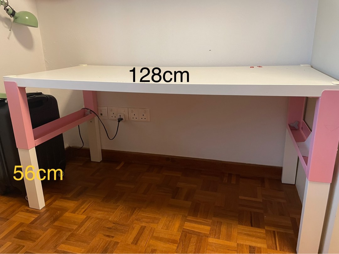 IKEA Study Table & Chair, Furniture & Home Living, Furniture, Tables