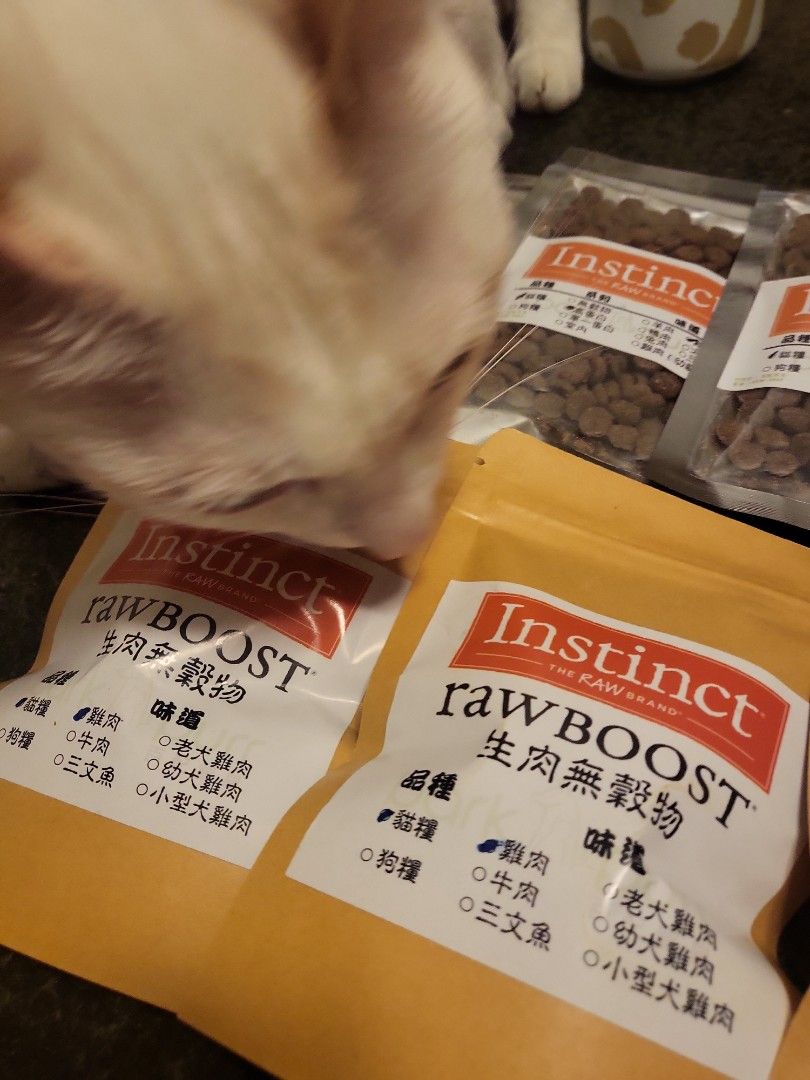 [數量有限 味道如圖 ]Instinct 天然貓糧Sample試食裝 （單包）, 寵物用品, 寵物食品 - Carousell