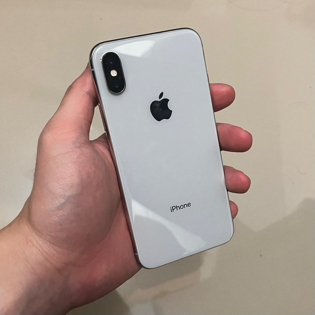 新しいスタイル iPhoneX 64GB シルバー スマートフォン本体 - bestcheerstone.com