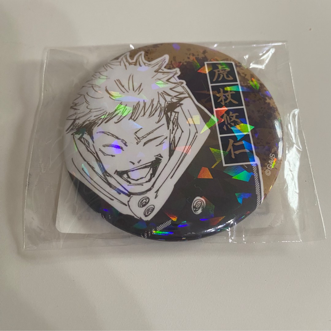 Badge Itadori Yuji, Ryomen Sukuna Et Gojo Satoru – Alliage 35x33 Mm – Fermeture Papillon