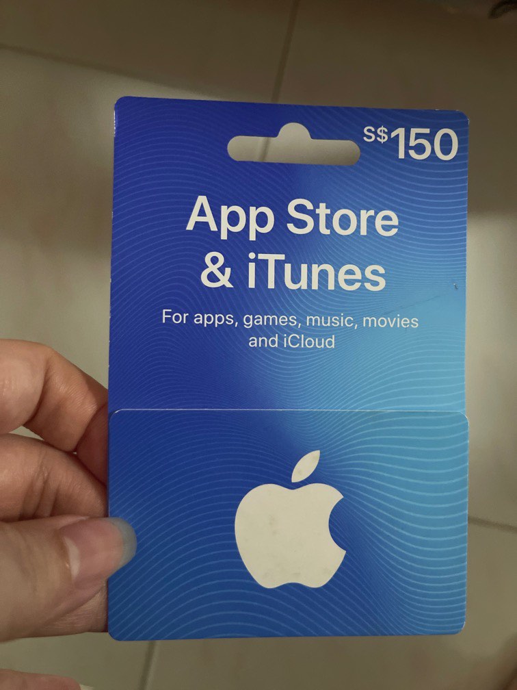 iTunes Gift Card, Computers &amp; Tech, Laptops &amp; Notebooks on Carousell