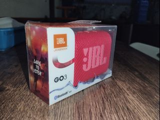 JBL GO 3 Bluetooth Speaker ORIGINAL