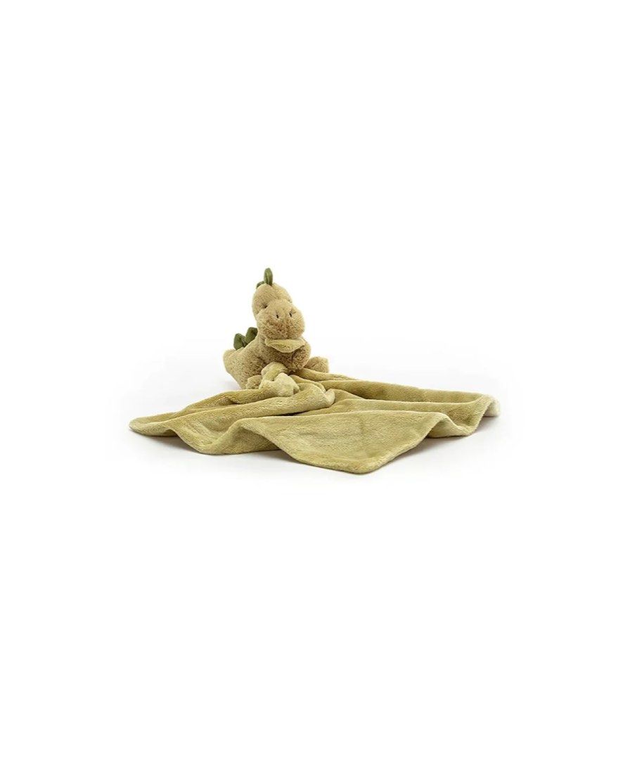 Jellycat duffie dino soother top