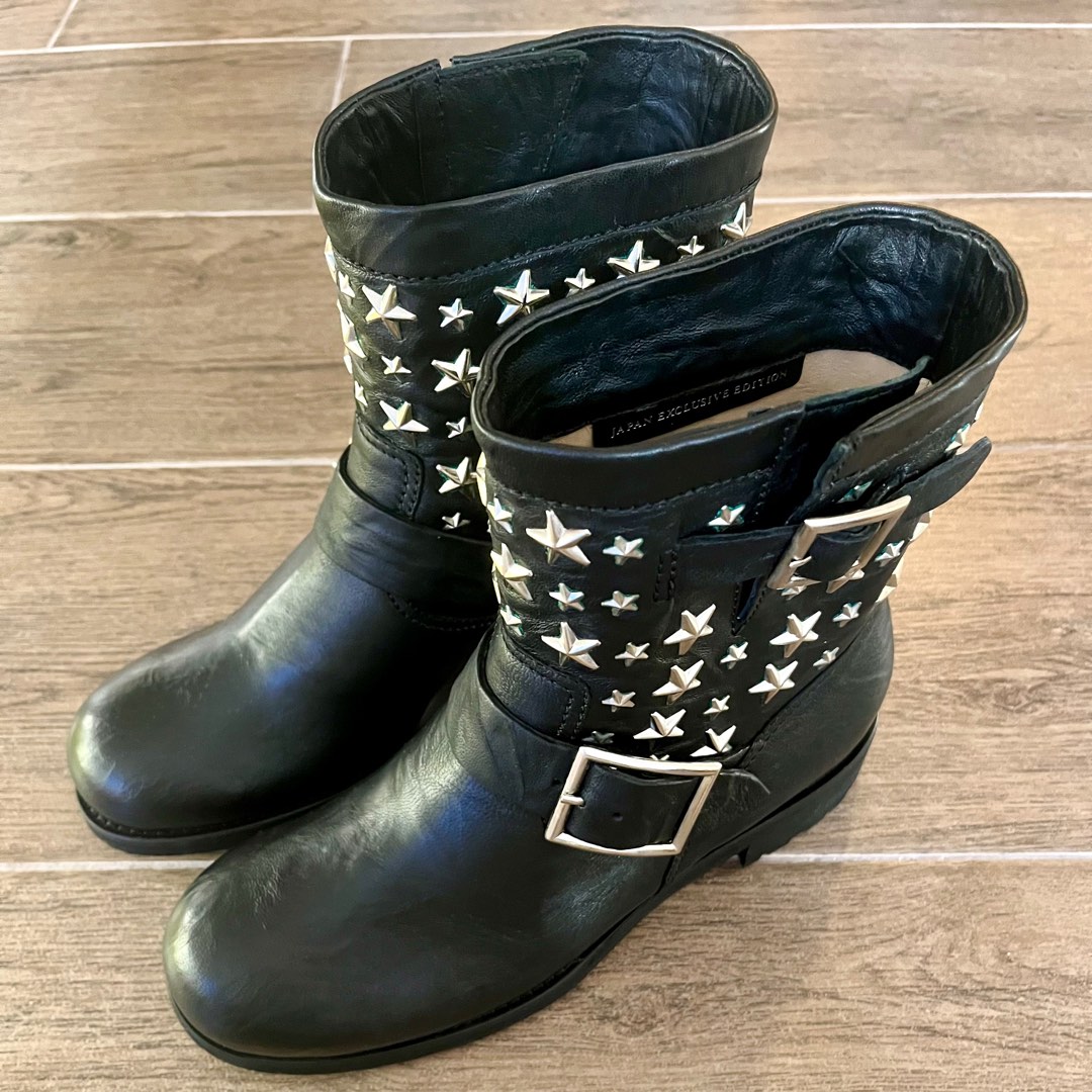 Jimmy choo stars boots hotsell