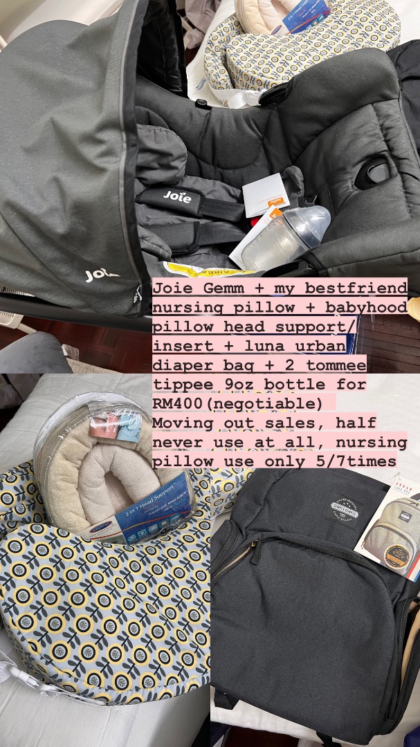 Joie baby changing sales bag