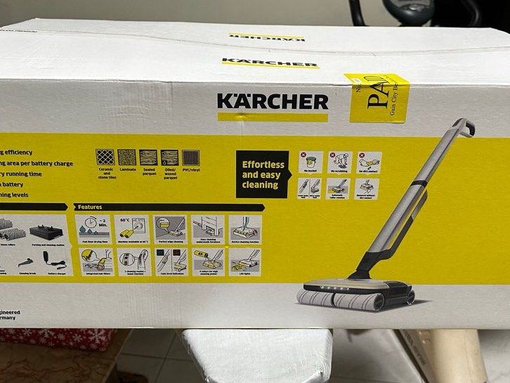 Karcher FC7 cordless premium, vacuum and mopping cleaner, TV & Home ...
