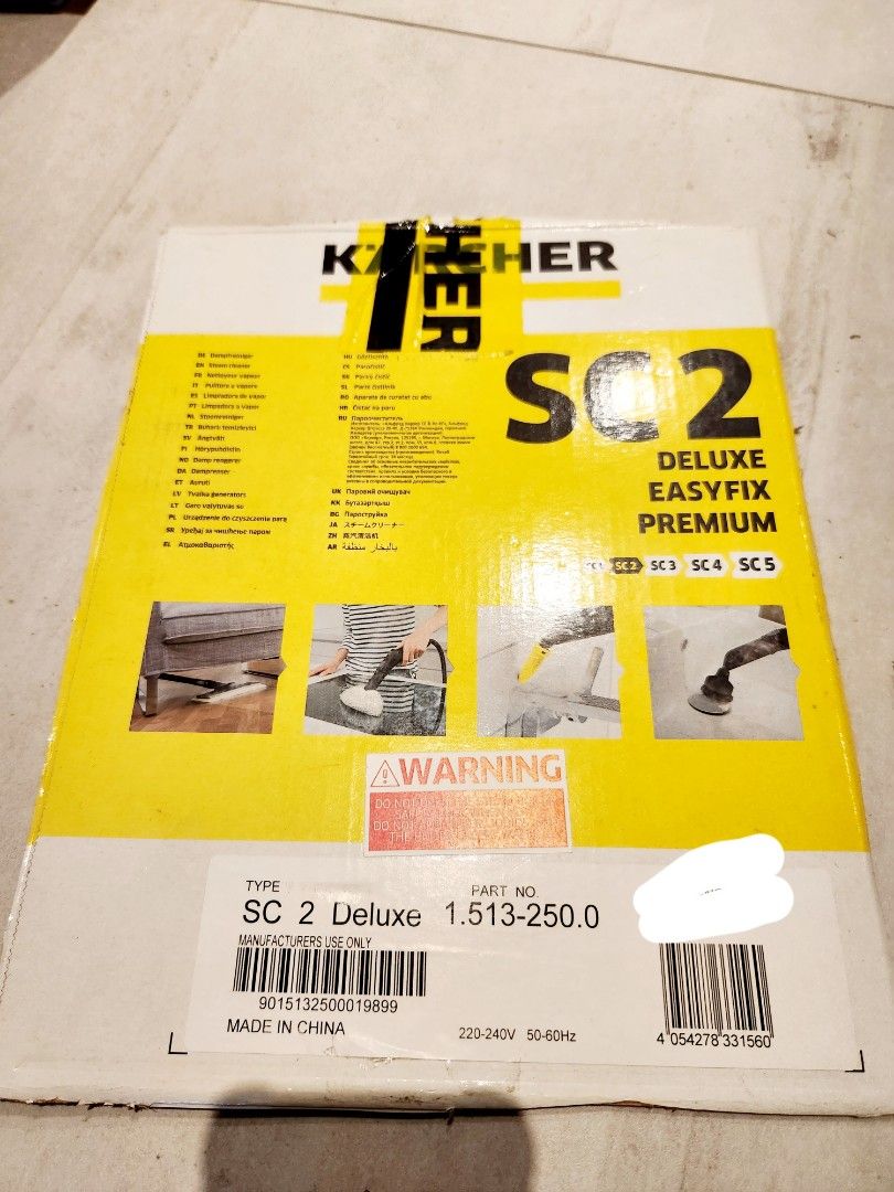 Karcher sc2 deluxe easy fix premium, TV & Home Appliances, Vacuum ...