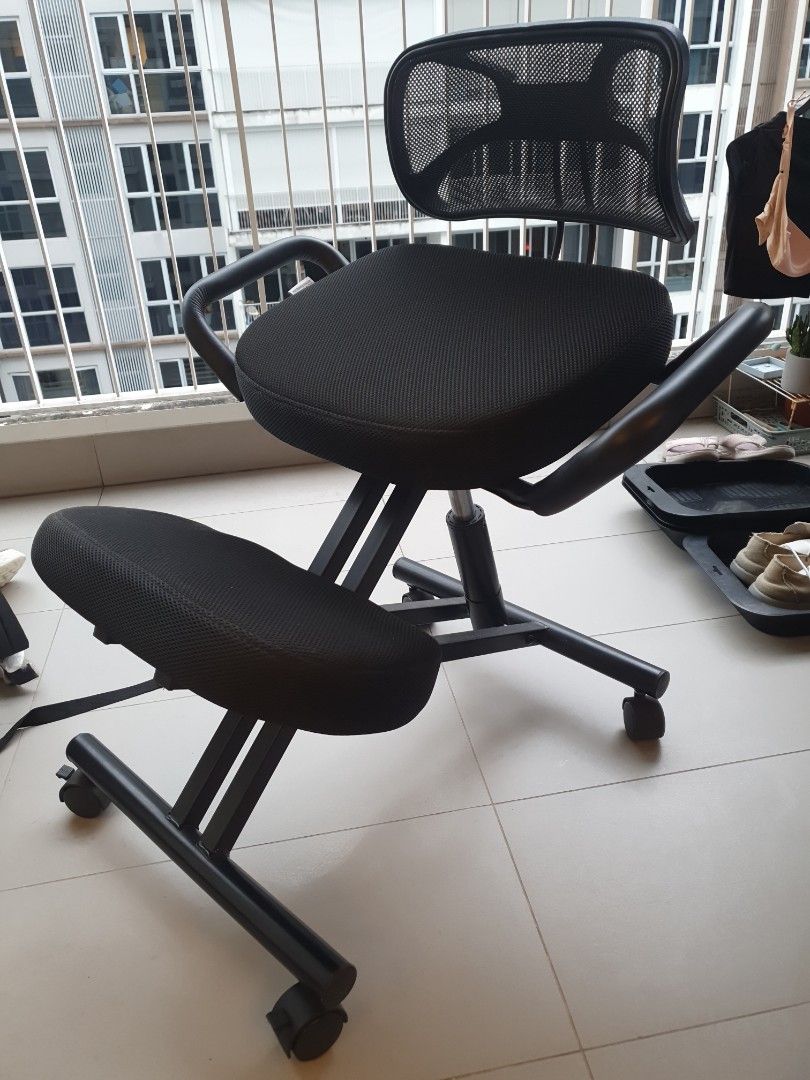 Kneeling Chair with swivel lockable wheels Furniture Home
