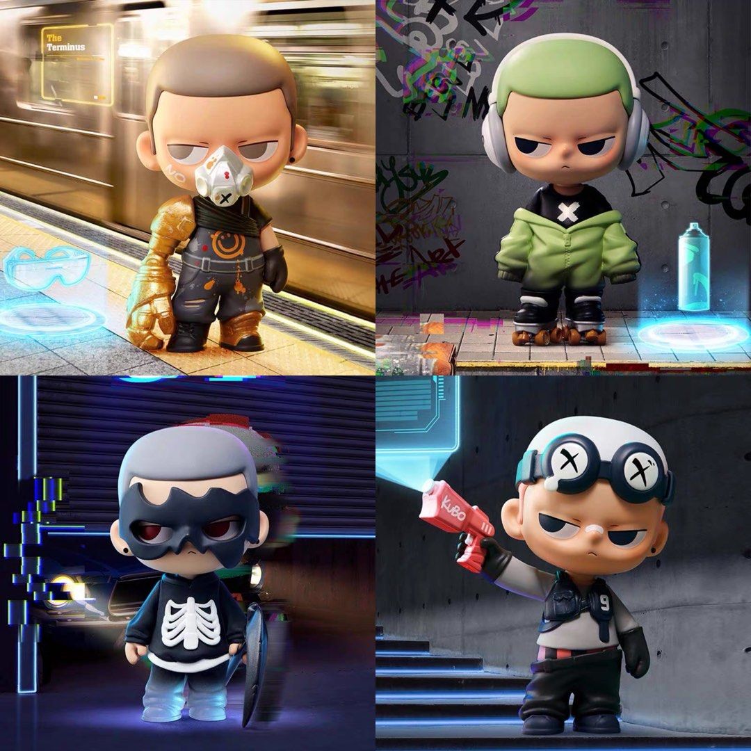 KUBO SPACE SELECT YOUR CHARACTER POPMART / FULL SET / SINGLE BLIND