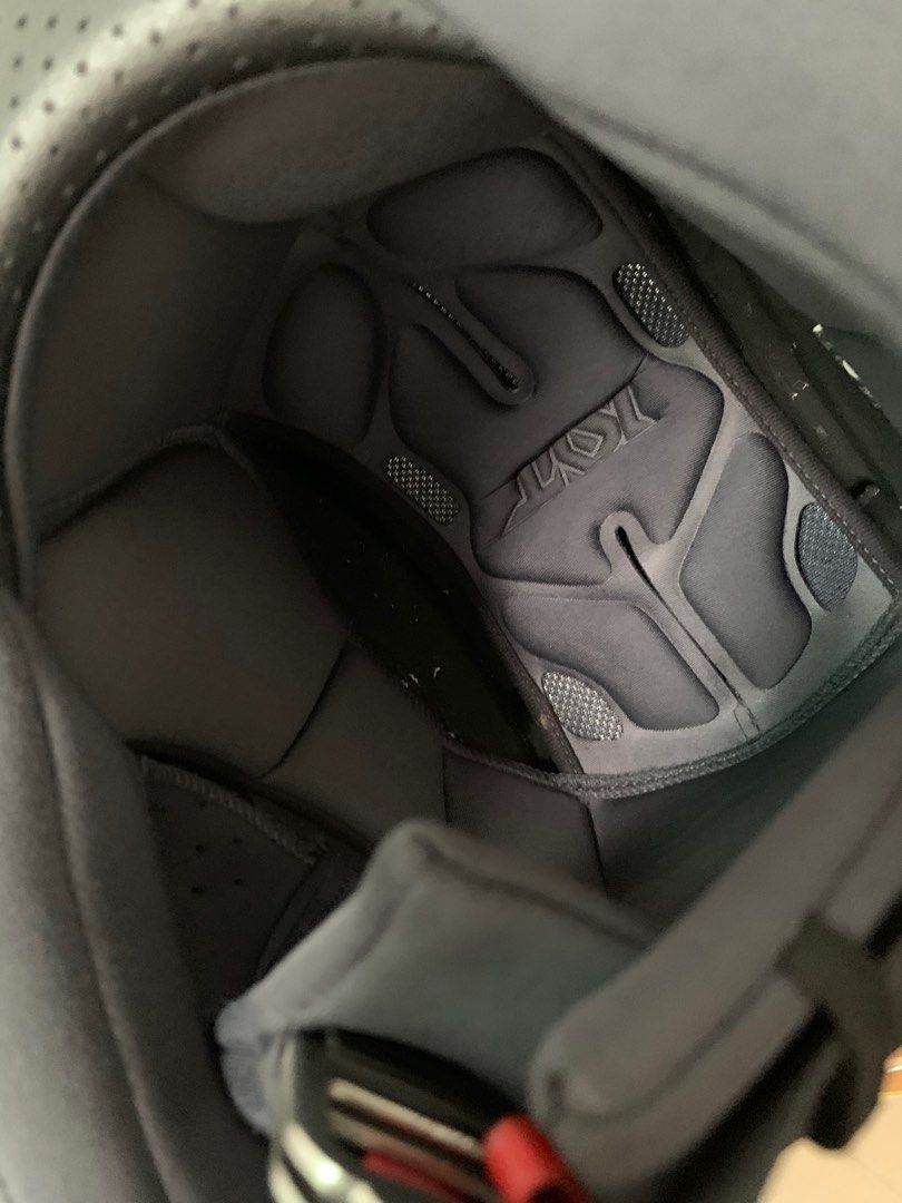 KYT nfr matte black with visor, Auto Accessories on Carousell