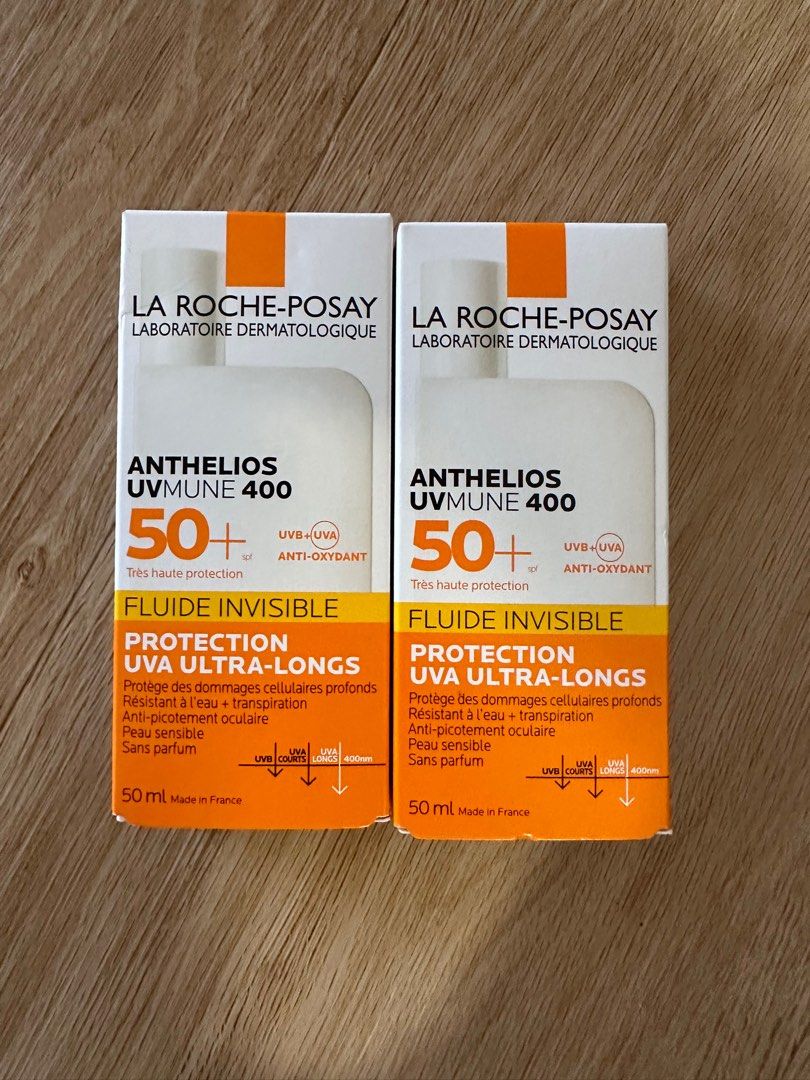 La Roche Posay Sunscreen 2 boxes for 40, Beauty & Personal Care, Face, Face Care on Carousell