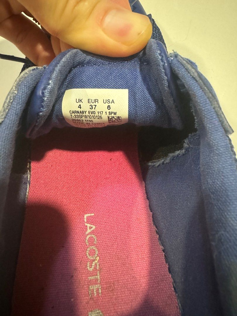 Lacoste carnaby evo deals 117 1