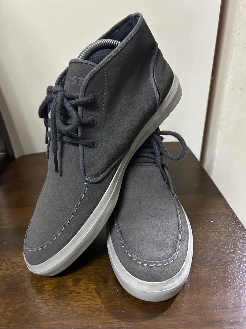 Lacoste suede boots hotsell