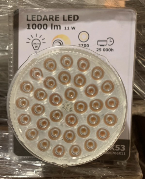IKEA LEDARE LED GX53 LED1706X11 1000lm