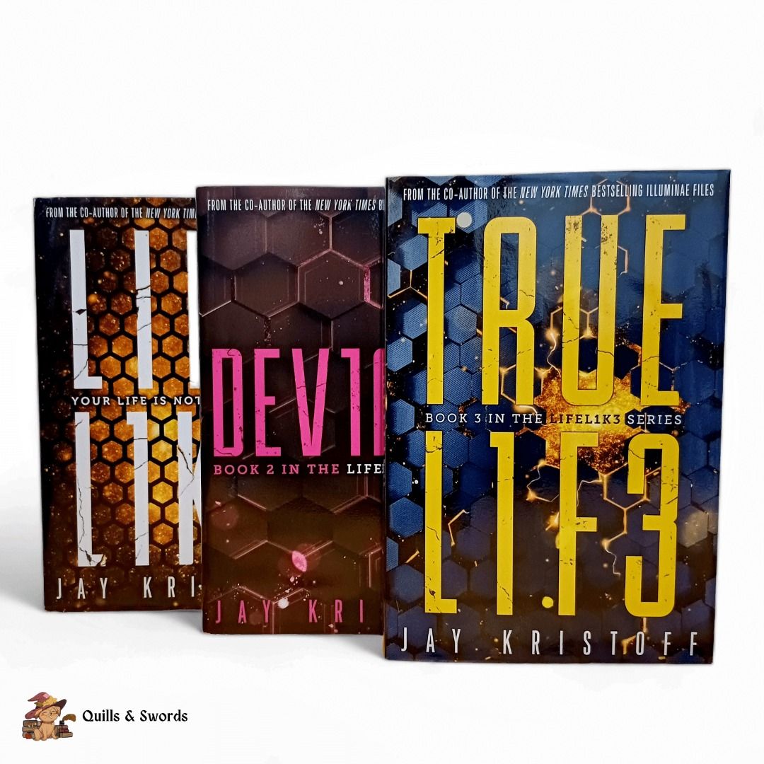 LIFEL1K3 Trilogy by Jay Kristoff First Print, Hobbies & Toys, Books ...