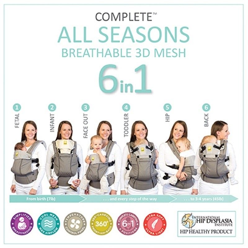 Lillebaby Carrier complete all seasons FALL IN FERN Babies