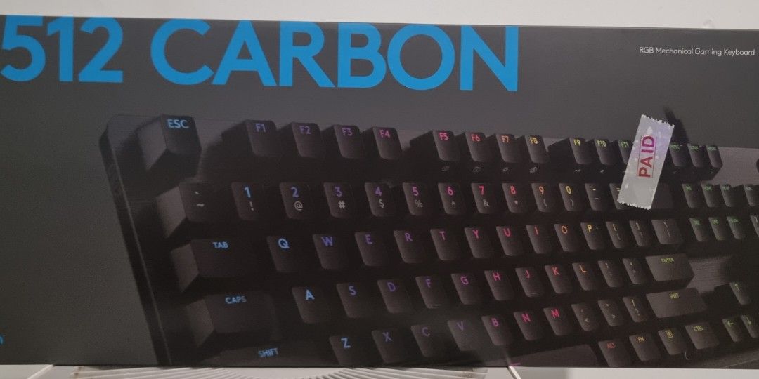 Logitech G512 Carbon Gaming Keyboard (GX-RED), Computers & Tech, Parts &  Accessories, Computer Keyboard on Carousell