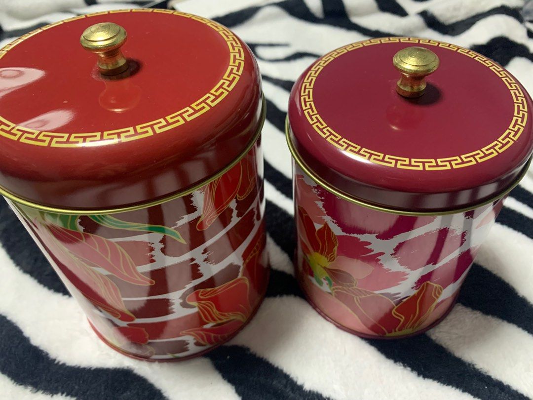 Decorative tin containers deals