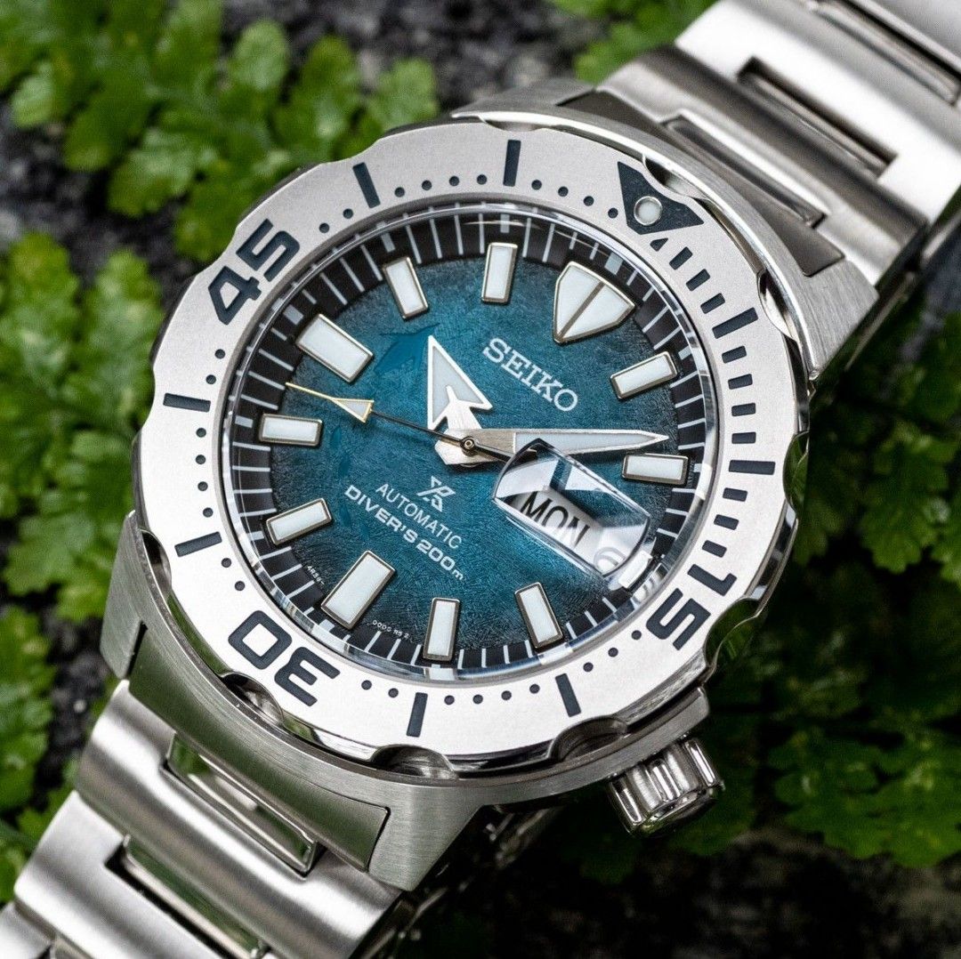 Lowest Price*SEIKO PROSPEX ANTARCTICA SAVE THE OCEAN Men's SRPH75 Automatic  24 Jewels Special Edition