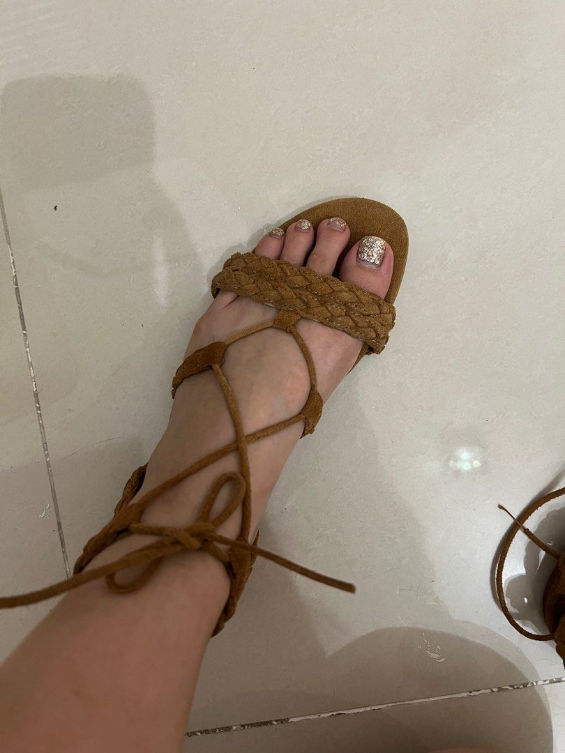 Mango sale gladiator sandals