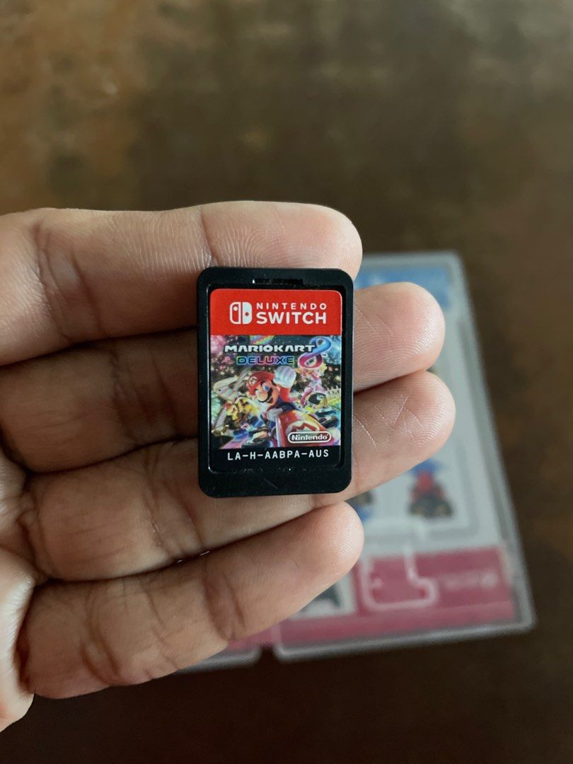 Mario kart 8 deluxe on sale game card