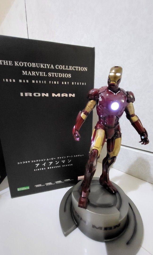 アイアンマン 」 ムービーファインアート スタチュー アイアンマン