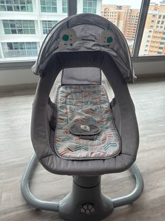 Electric baby cot swing online